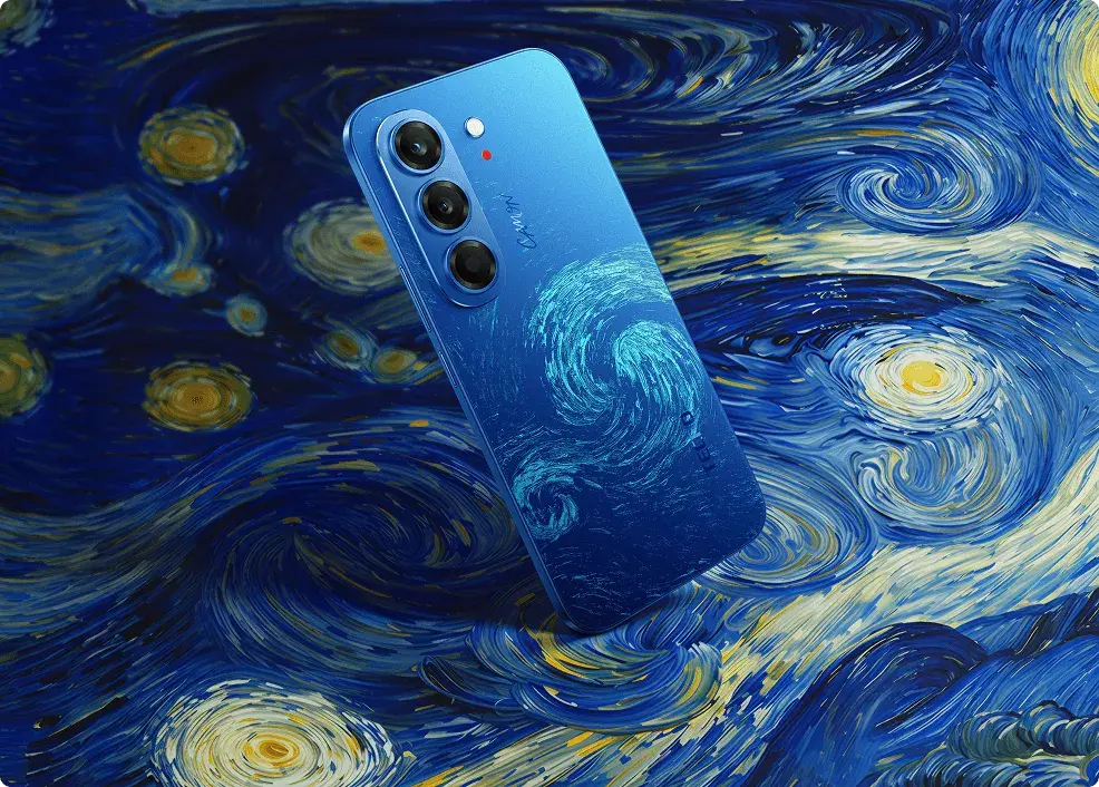TECNO CAMON Slim 5G Van Gogh Blue
