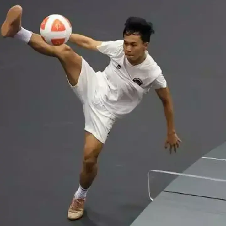 Yoga Ardika Putra Raih Medali Perunggu Teqball Asian Games 2026
