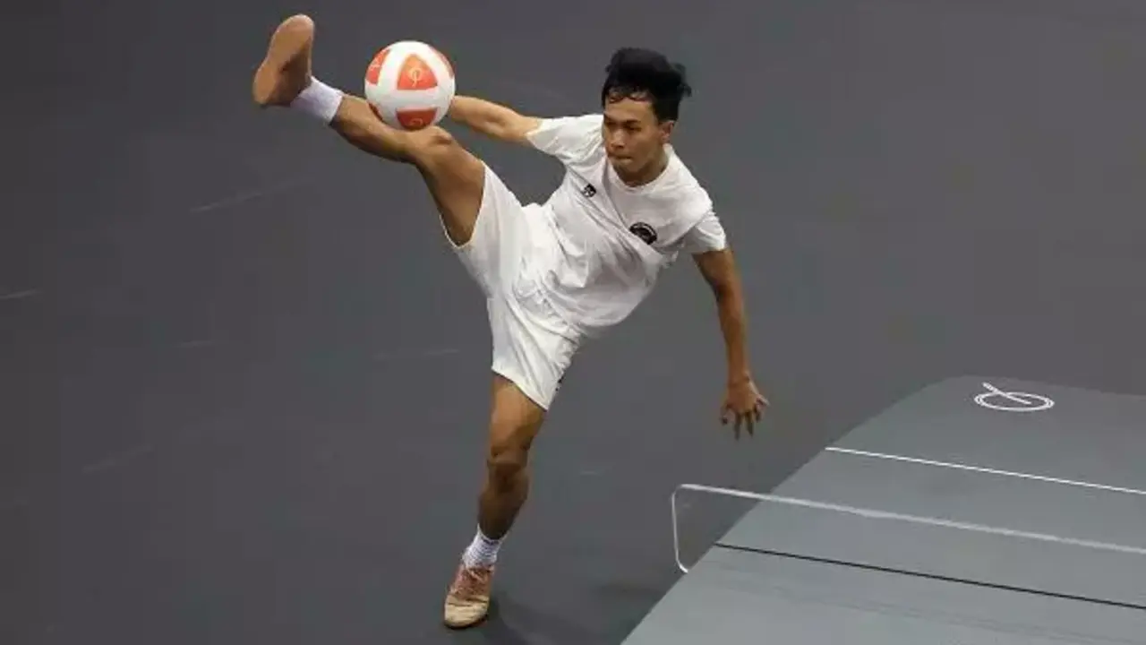 Yoga Ardika raih medali perunggu Teqball