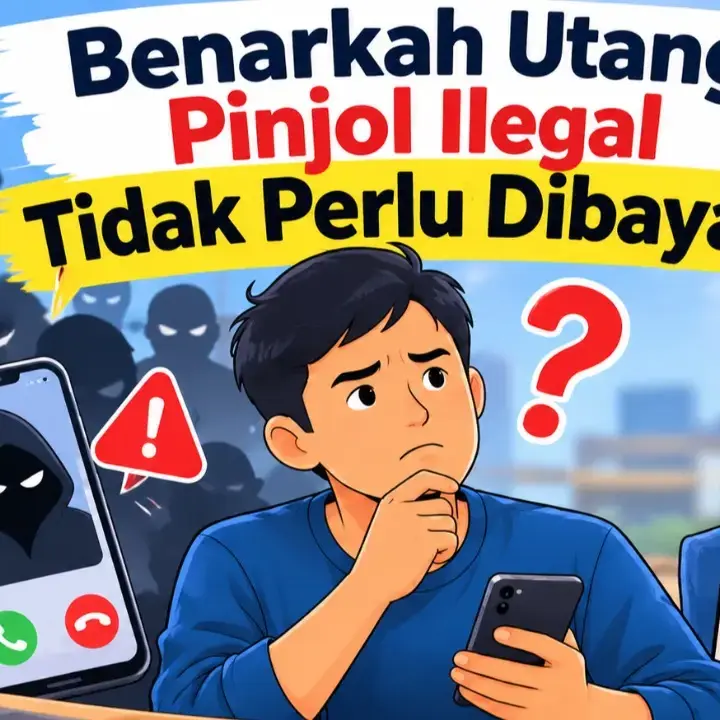 Benarkah Utang Pinjol Ilegal Tidak Perlu Dibayar? Ini Penjelasannya