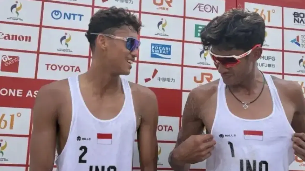 Asian Games 2026 Sofyan Bintang Raih Medai Perak Usai Kalah Dari Wakil Qatar Di Final Voli Pantai