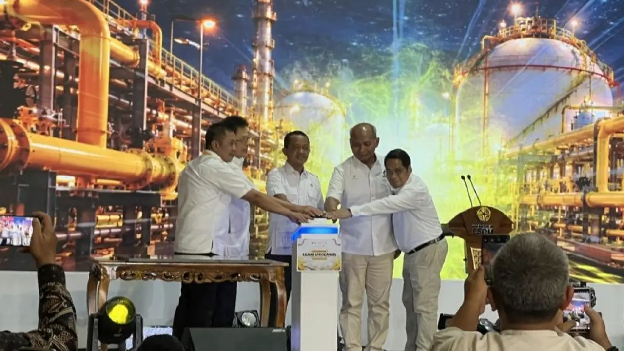 Bahlil Resmikan Kilang LPG Cilamaya Berkapasitas 160 Ton per Hari, Target Kurangi Ketergantungan Impor