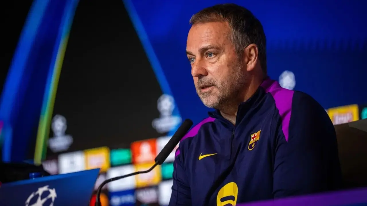 Hansi Flick Tegaskan Barcelona Belum Puas Menang Galatasaray Jadi Ujian Berikutnya Di Liga Champions