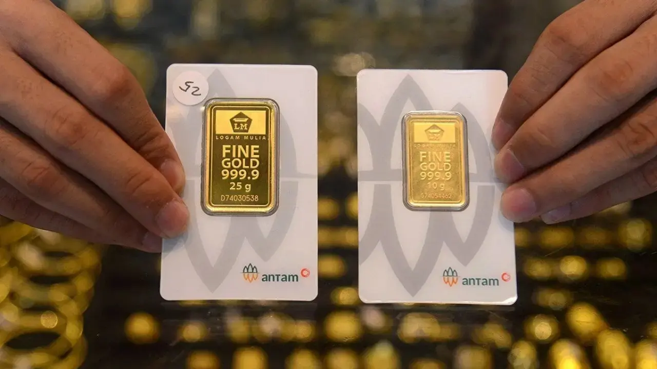 Harga Emas Antam (ANTM) Anjlok Rp32.000 Selama Sepekan ke Rp2.540.000 per gram Harga Emas Antam (ANTM) Anjlok Rp32.000 Selama Sepekan ke Rp2.540.000 per gram