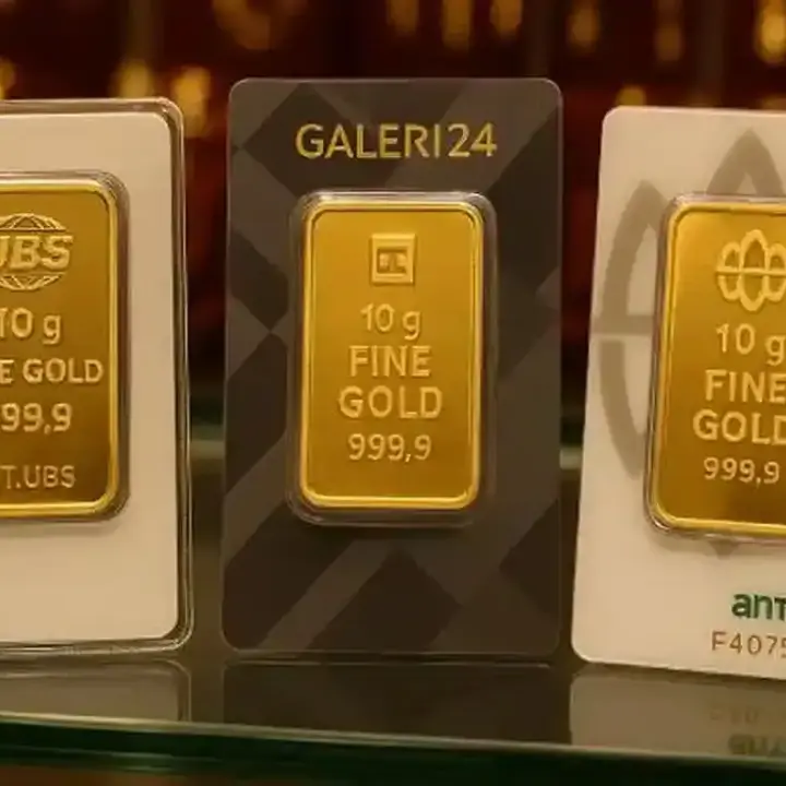 Harga Emas Antam, UBS, dan Galeri 24 di Pegadaian Jumat 9 Oktober Naik, Cek Daftar Terbaru