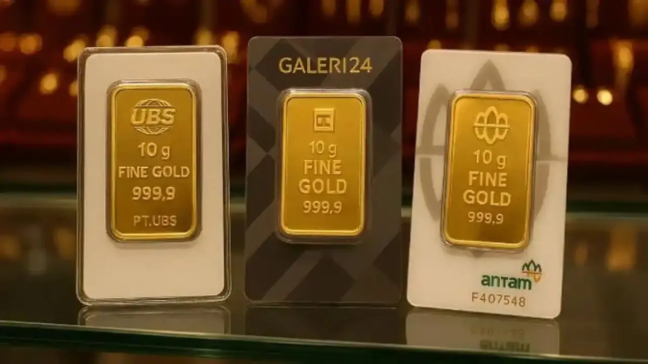 Harga Emas Antam, UBS, dan Galeri 24 di Pegadaian Kompak Stabil, Simak Daftar Harga Terbaru 26 Oktober Harga Emas Antam, UBS, dan Galeri 24 di Pegadaian Kompak Stabil, Simak Daftar Harga Terbaru 26 Oktober