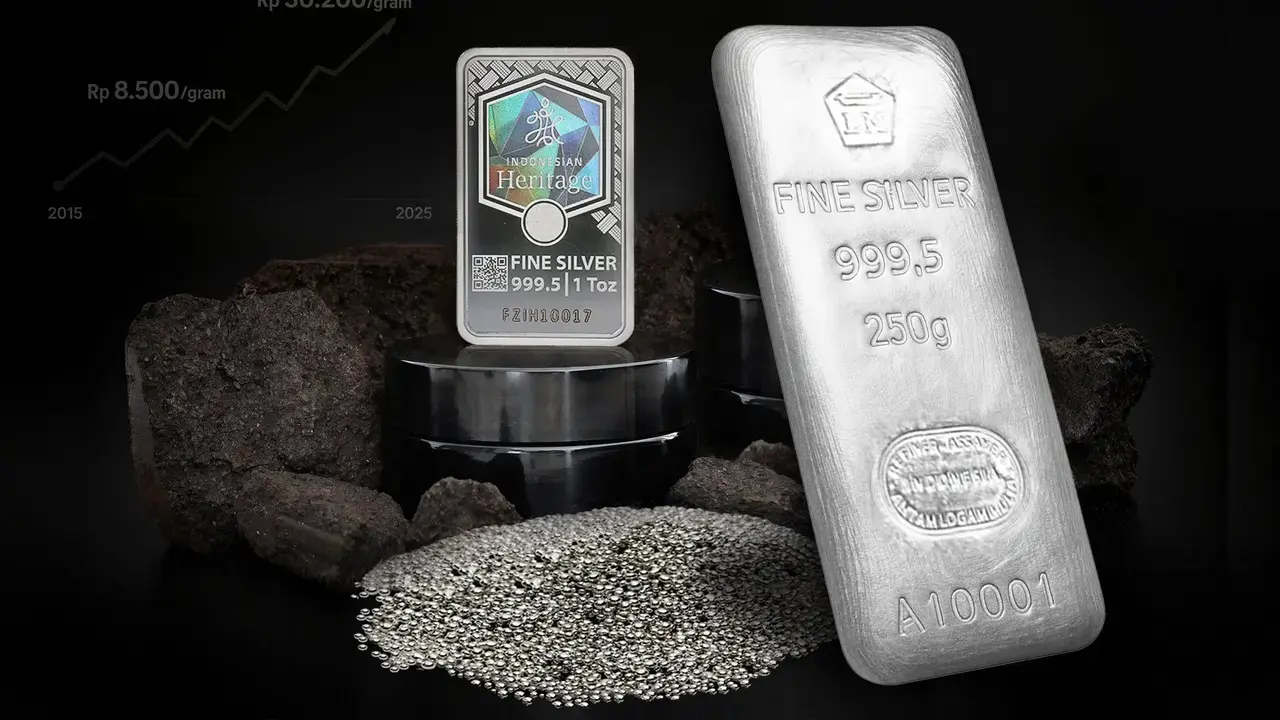 Harga Perak Antam Naik Rp 200 Jadi Rp 38.600 per Gram pada 19 Oktober, Cek Daftar Harganya