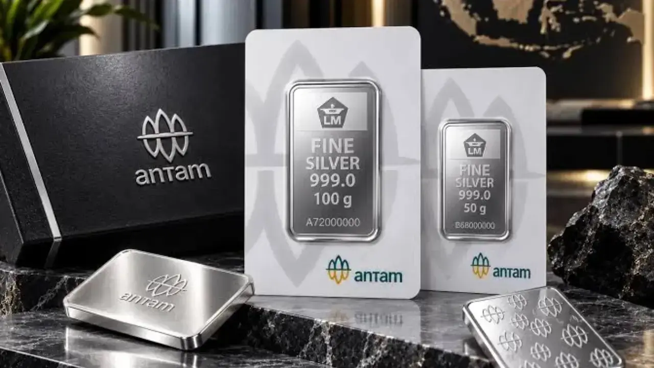 Harga Perak Antam Sabtu 17 Oktober Stabil di Rp38.400 per Gram