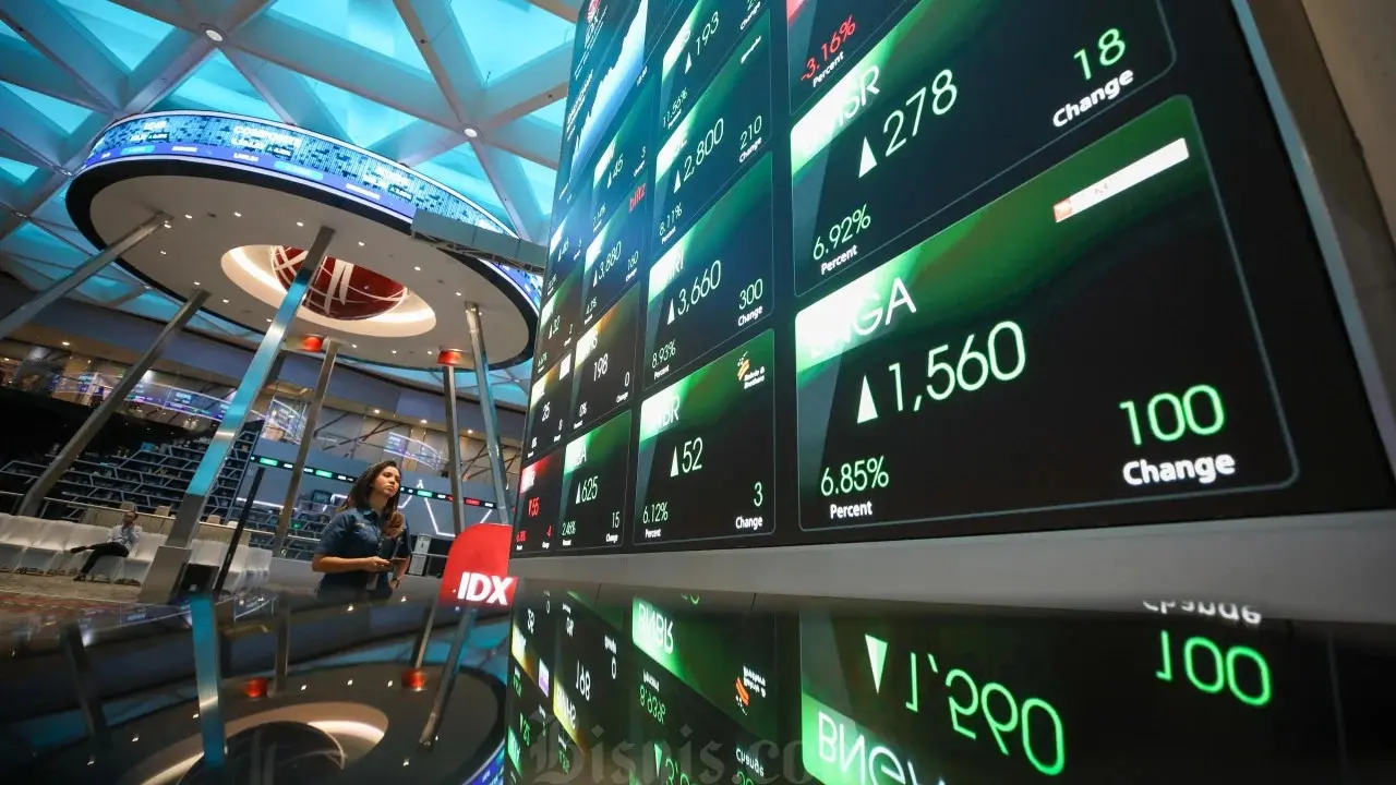 IHSG Menguat 1,12% ke 5.387,9, Saham ASMI dan ENAK Melonjak Hingga 35% pada Kamis 22 Oktober