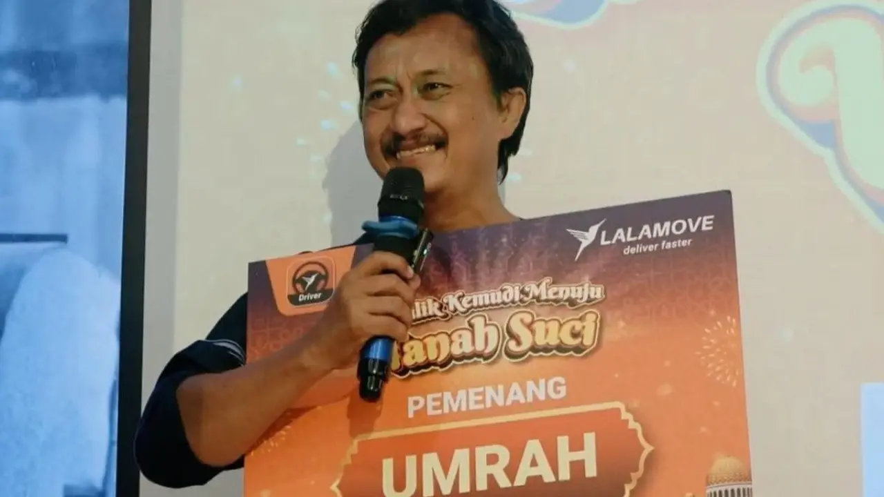 Kisah Heri Latif, Pengemudi Lalamove yang Terpilih Berangkat Umrah ke Tanah Suci