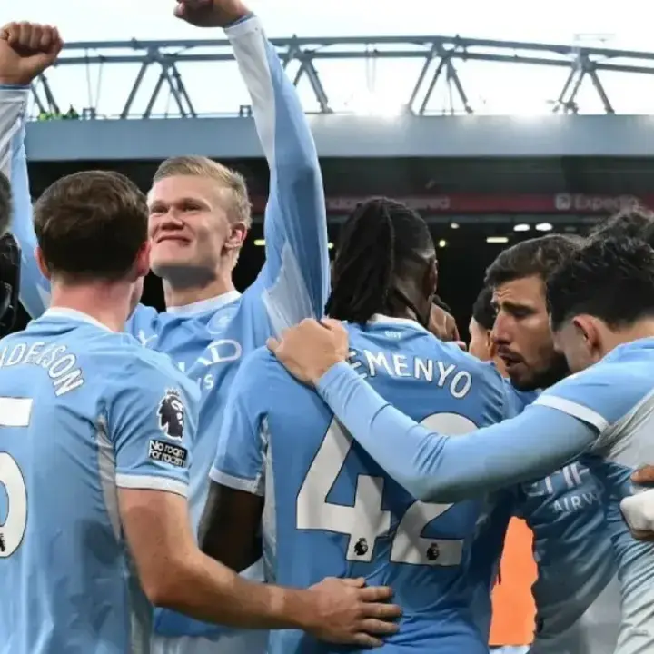 Man City Bungkam Liverpool 3-0 di Anfield, Sorakan Suporter Tak Goyahkan Tim Asuhan Enzo Maresca