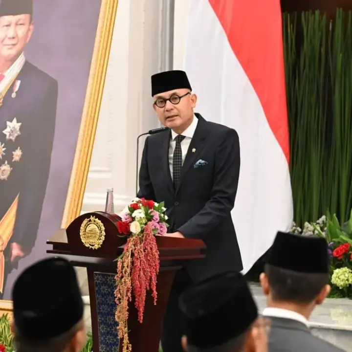 Menlu Arrmanatha Tegaskan Dukungan Indonesia untuk Palestina Tak Berubah