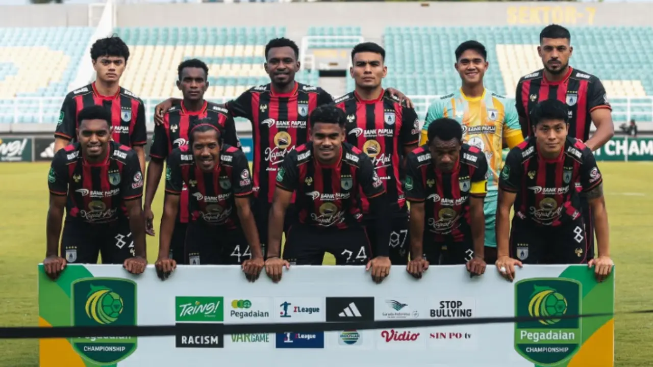 Persipura Jayapura Kalahkan Persiba Balikpapan 5-1, Mutiara Hitam Naik ke Posisi Keenam Klasemen Persipura Jayapura Kalahkan Persiba Balikpapan 5-1, Mutiara Hitam Naik ke Posisi Keenam Klasemen