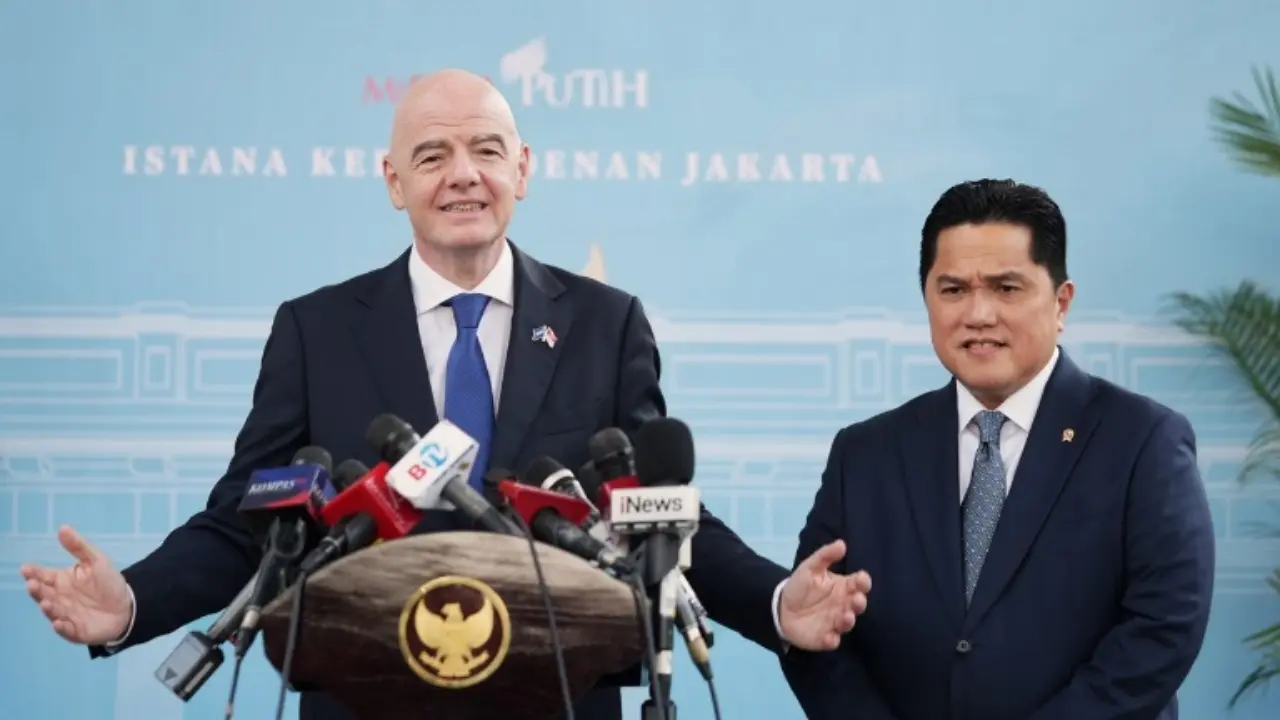 Presiden Fifa Puji Perkembangan Sepak Bola Indonesia Peluang Jadi Tuan Rumah Event Fifa Terbuka
