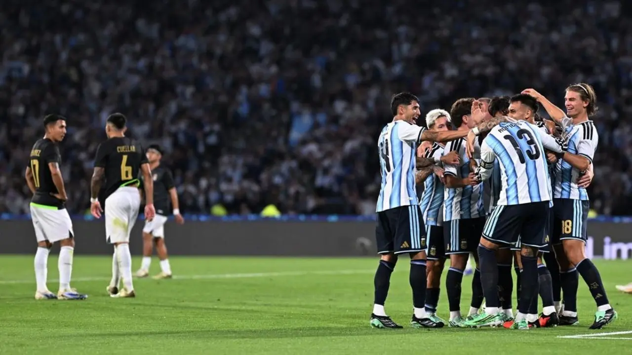 Timnas Argentina Hancurkan Bolivia 4 0 Lautaro Martinez Dan Kawan Kawan Tampil Dominan