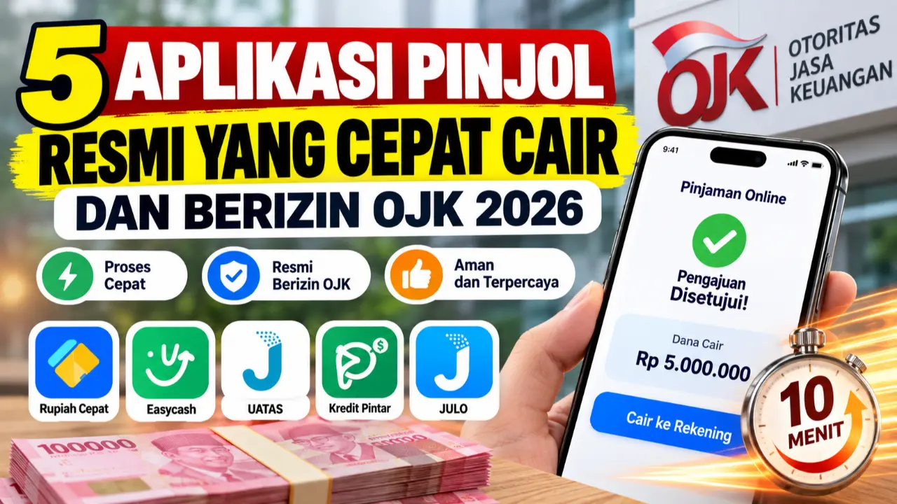 Aplikasi Pinjol Resmi Cepat Cair