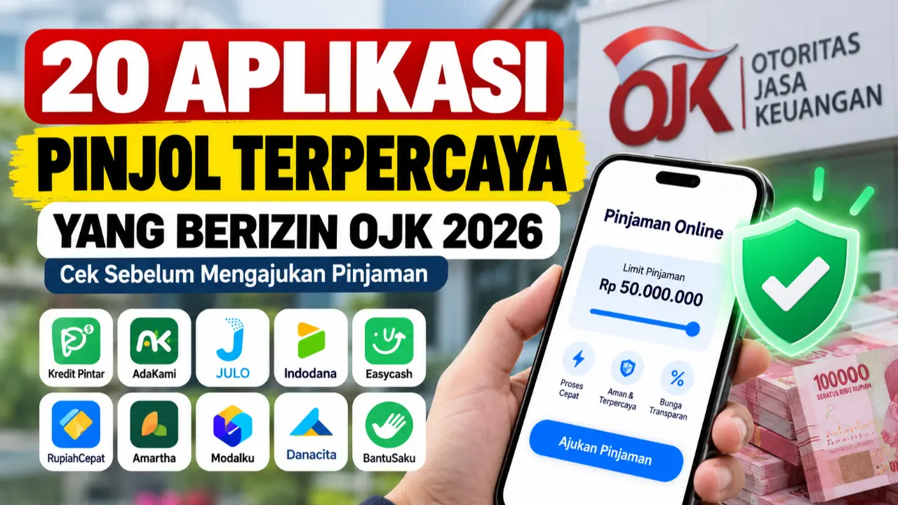 Aplikasi Pinjol Terpercaya Yang Berizin Ojk 2026