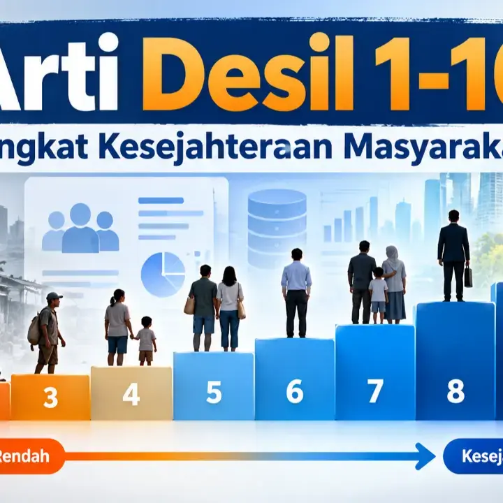 Arti Desil 1 sampai 10, Begini Cara Cek Tingkat Kesejahteraan Masyarakat
