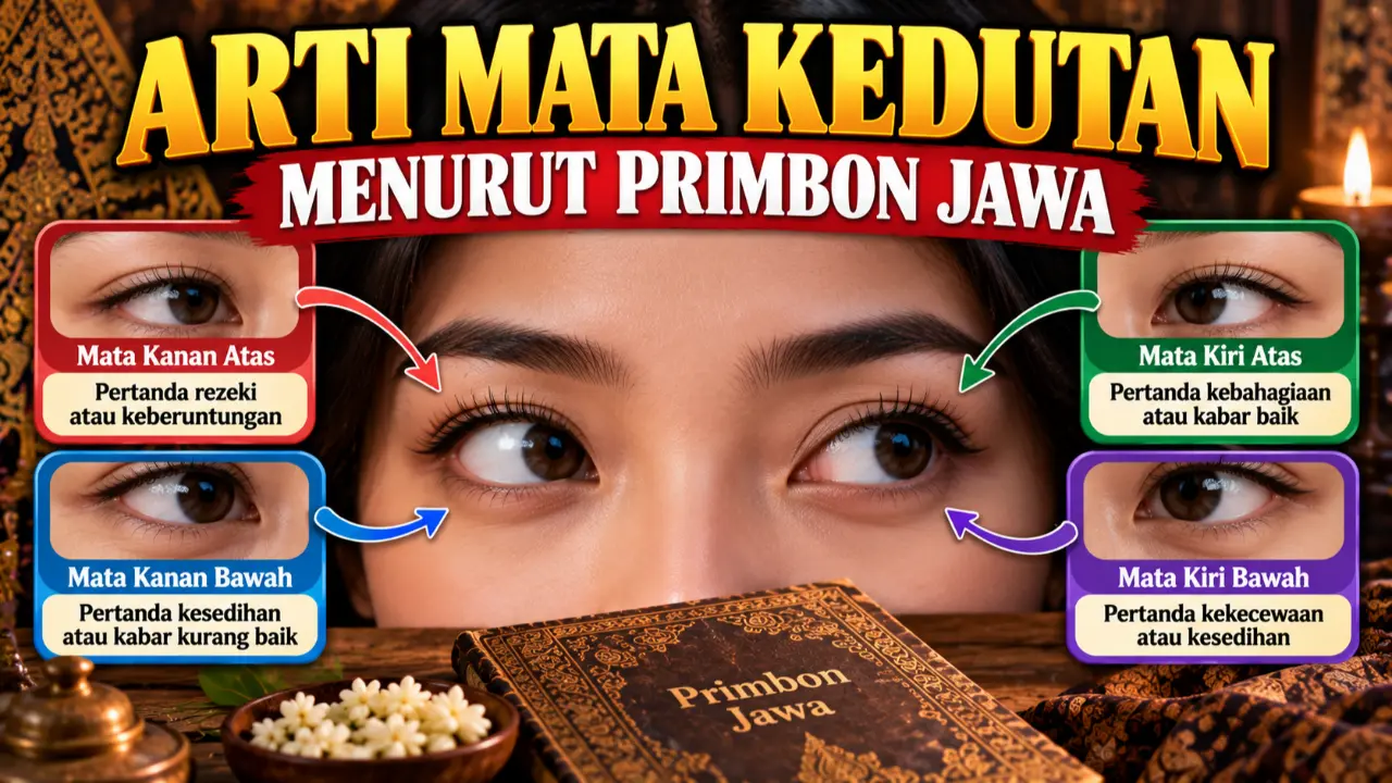 Arti Mata Kedutan Menurut Primbon Jawa