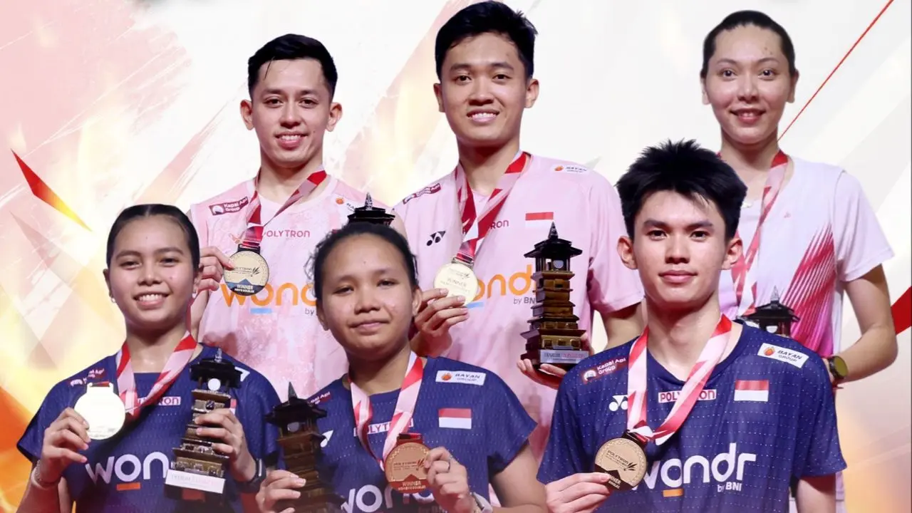 Indonesia Juara Umum Kudus Indonesia Masters 2026, Borong 3 Gelar Juara