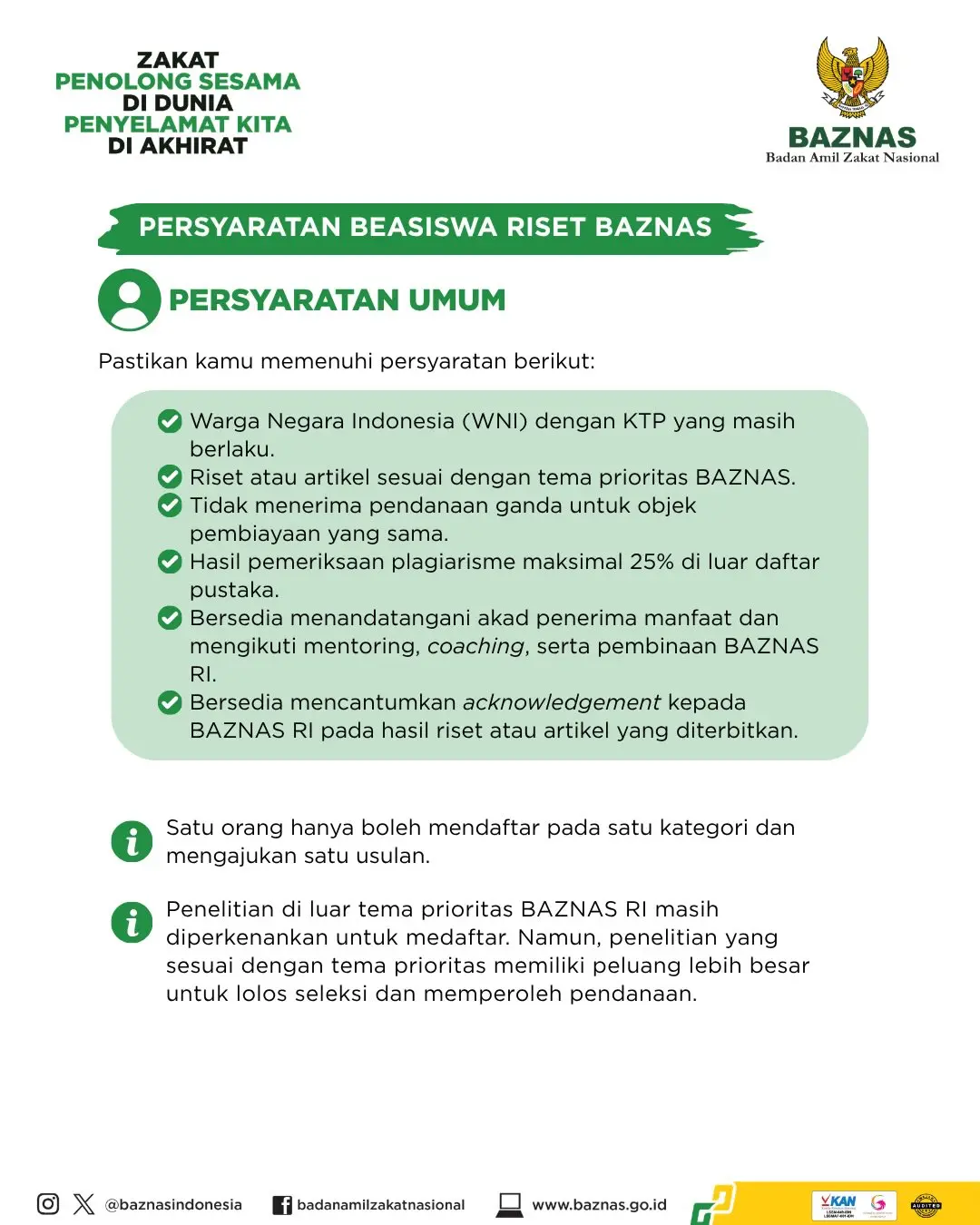 Beasiswa Riset Baznas 2026 1