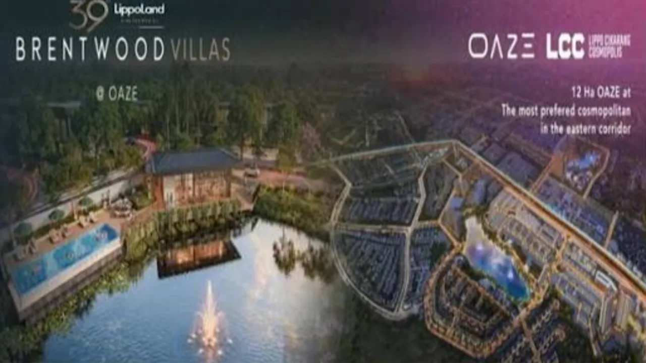 LippoLand Kembangkan Hunian Brentwood Villas di Oaze Cikarang LippoLand Kembangkan Hunian Brentwood Villas di Oaze Cikarang