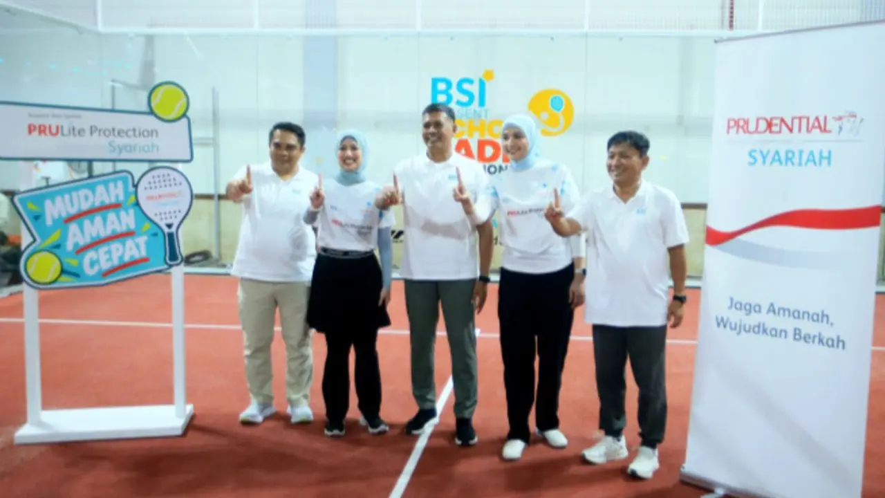 Sinergi BSI dan Prudential Syariah Padukan Olahraga dan Edukasi Keuangan di BSI Expo 2026 Sinergi BSI dan Prudential Syariah Padukan Olahraga dan Edukasi Keuangan di BSI Expo 2026
