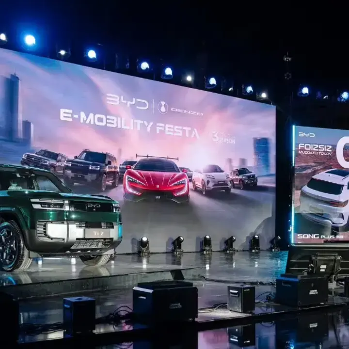 BYD Rilis Fang Cheng Bao Tai 7 di Uzbekistan Pakai Nama BYD Ti 7