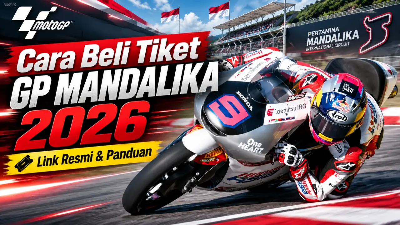 Cara Beli Tiket Gp Indonesia Mandalika 2026
