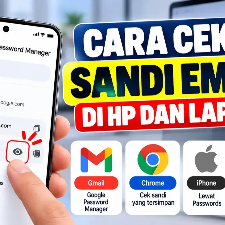 Cara Cek Sandi Email yang Lupa di HP dan Laptop