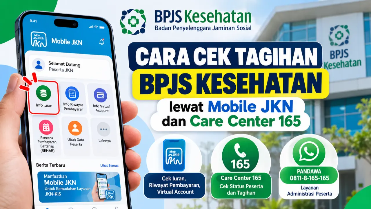 Cara Cek Tagihan Bpjs Kesehatan