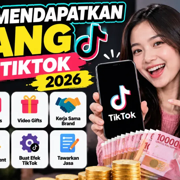 Cara Mendapatkan Uang dari TikTok 2026, Ini Pilihan yang Bisa Dicoba
