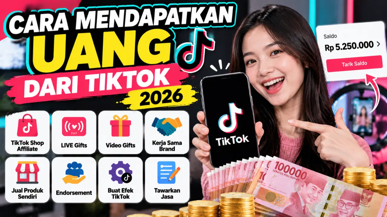 Cara Dapat Uang Dari Tiktok 2026