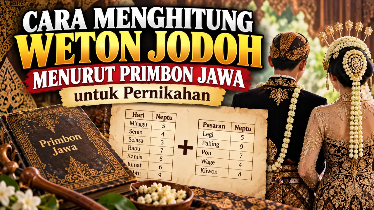 Cara Menghitung Weton Jodoh Menurut Primbon Jawa