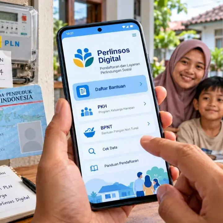 Cara Registrasi Ulang Bansos 2027 Lewat Perlinsos Digital, Lengkap dengan Syaratnya