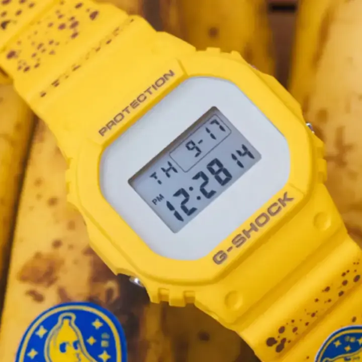 Casio Rilis G-Shock Edisi Pisang Hasil Kolaborasi dengan BAIT