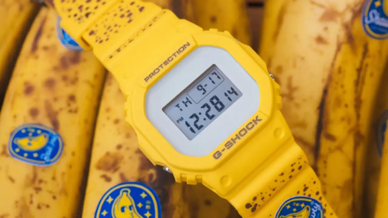 Casio Rilis G Shock Edisi Pisang