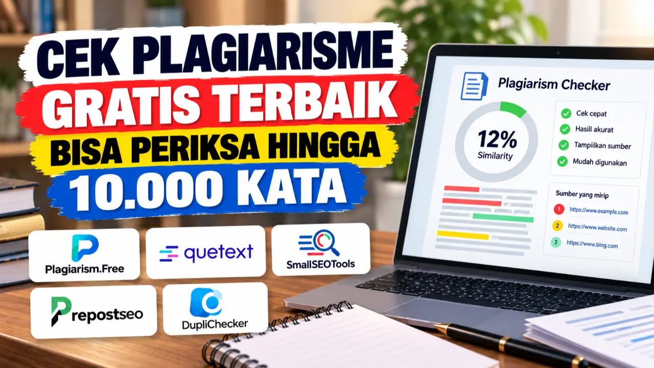 Cek Plagiarisme Plagiat Gratis Terbaik