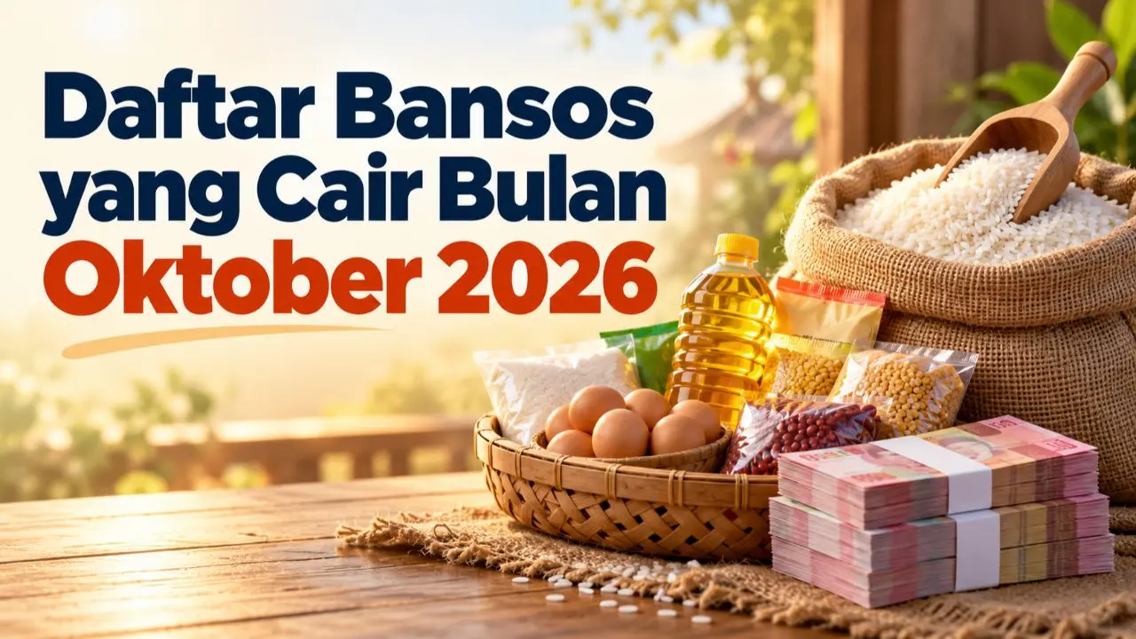 Daftar Bansos Yang Cair Bulan Oktober 2026