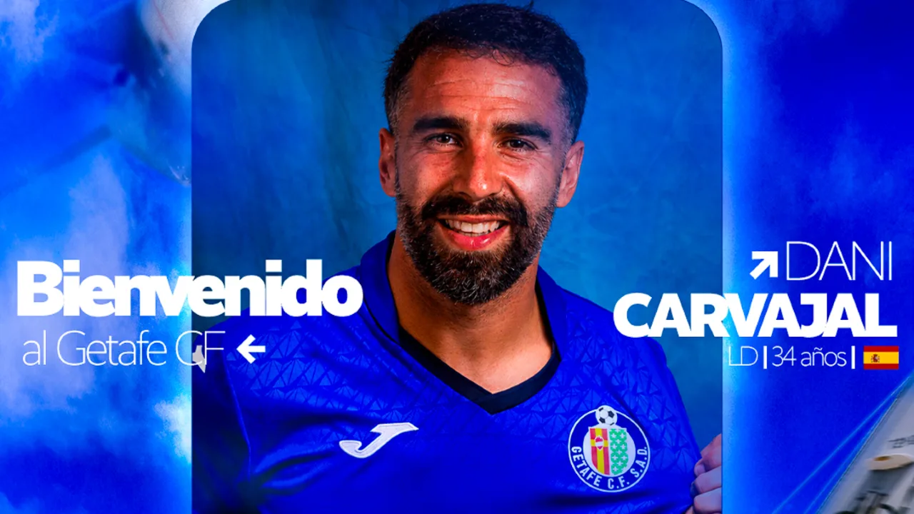 Dani Carvajal Resmi Gabung Getafe dan Berpeluang Debut Kontra Rayo Vallecano Dani Carvajal Resmi Gabung Getafe dan Berpeluang Debut Kontra Rayo Vallecano