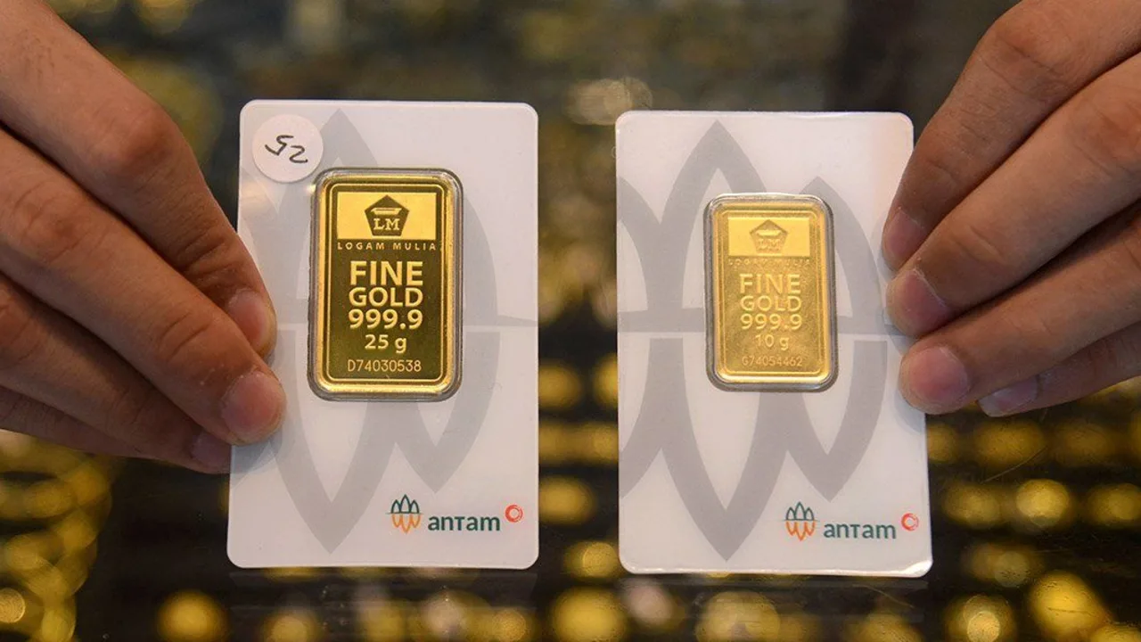 Harga Emas Antam Diproyeksi Bergerak di Level Ini Sepanjang Pekan Harga Emas Antam Diproyeksi Bergerak di Level Ini Sepanjang Pekan