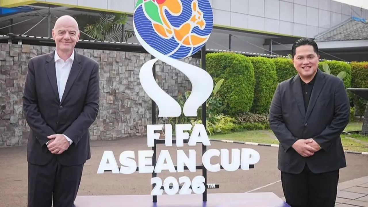 Erick Thohir Dan Gianni Infantino Fifa Asean Cup 2026