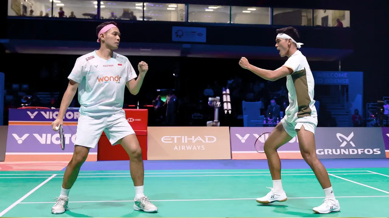 Hasil Final Denmark Open 2026: Fajar/Fikri Juara Usai Kalahkan Aaron/Soh
