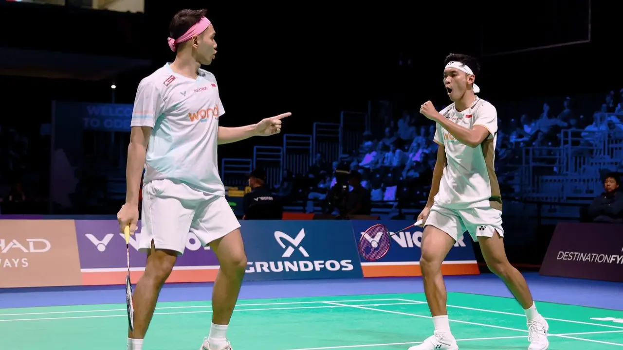 Hasil Denmark Open 2026: Fajar/Fikri Kalahkan Wakil Tuan Rumah, Lolos ke Perempat Final Hasil Denmark Open 2026: Fajar/Fikri Kalahkan Wakil Tuan Rumah, Lolos ke Perempat Final