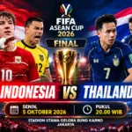 Final FIFA ASEAN Cup 2026 Indonesia vs Thailand Tayang di Mana? Simak Jam Kick-Off dan Siaran TV-nya