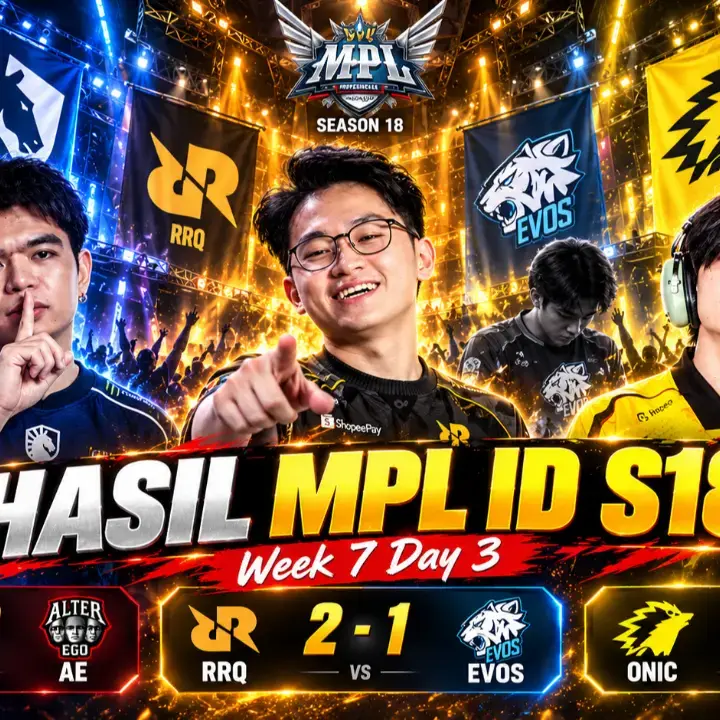 Hasil MPL ID S18 Hari Ini 4 Oktober: TLID Sapu AE, RRQ Menangi Derby Klasik, ONIC Taklukkan NAVI