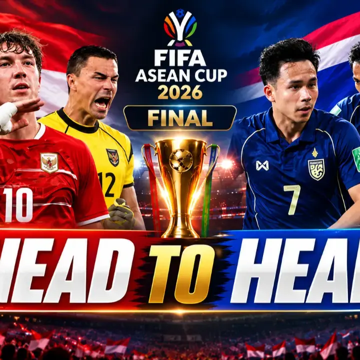 Head to Head Indonesia vs Thailand Jelang Final FIFA ASEAN Cup 2026