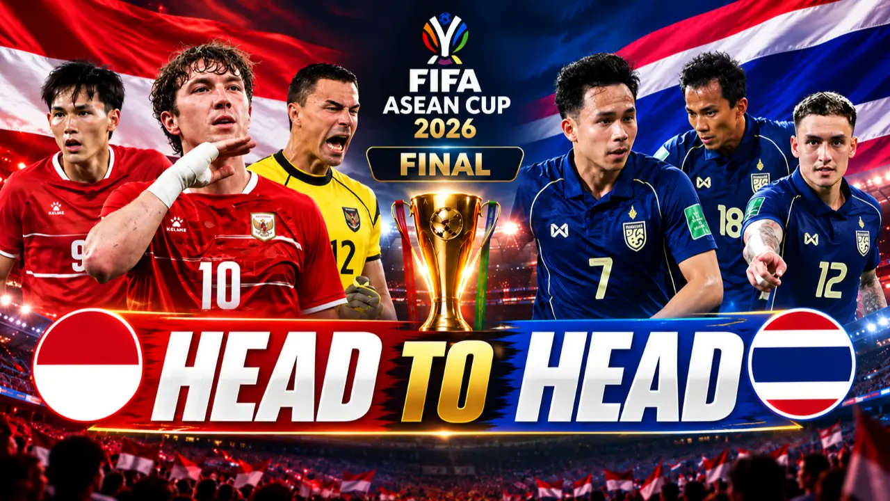 Head To Head Indonesia Vs Thailand