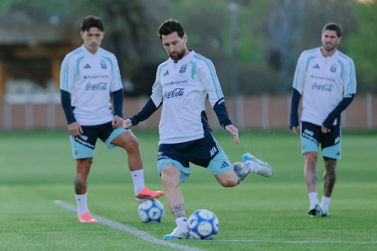 Lionel Messi Jalani Latihan Terakhir Bersama Argentina 