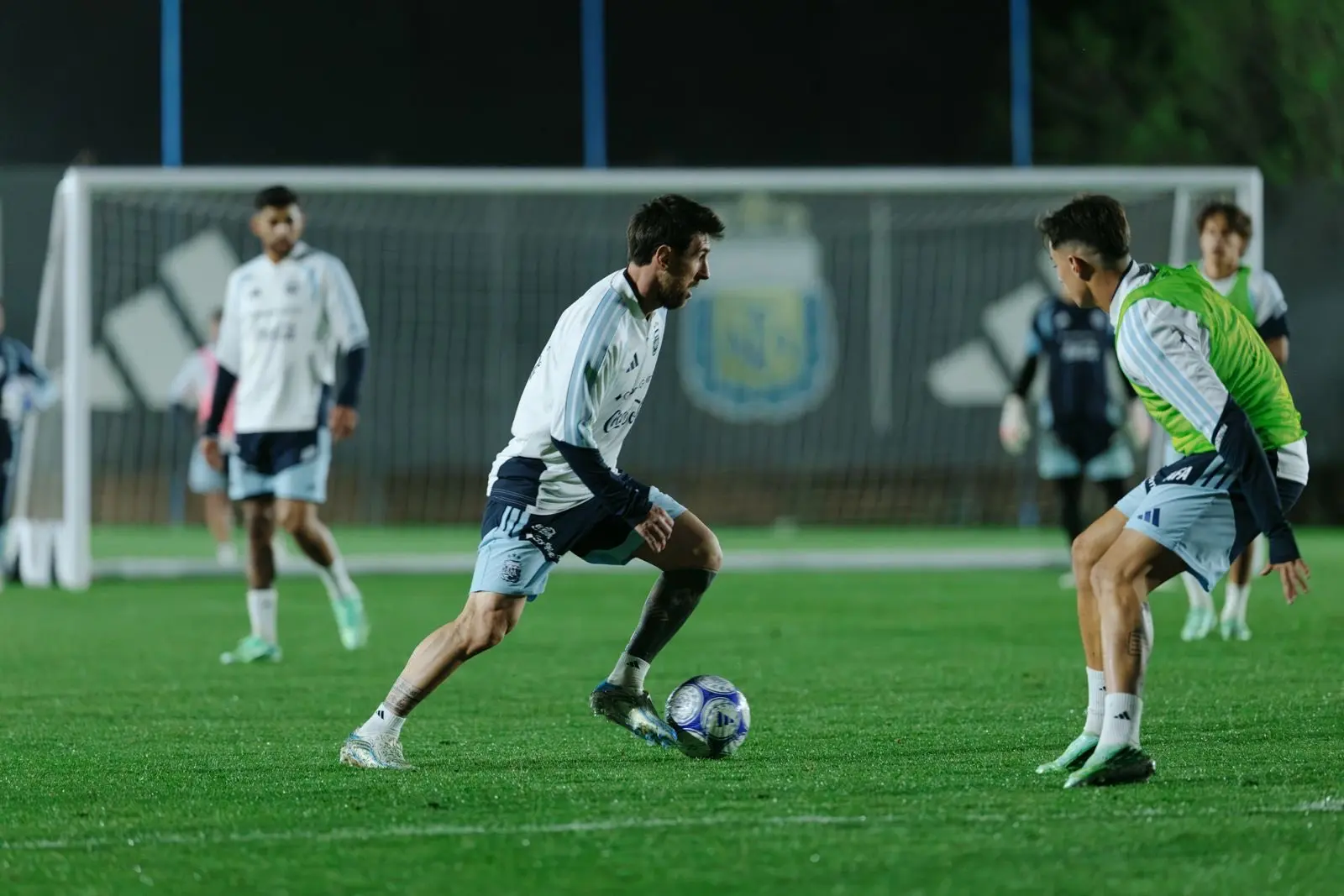 Lionel Messi Jalani Latihan Terakhir Bersama Argentina 